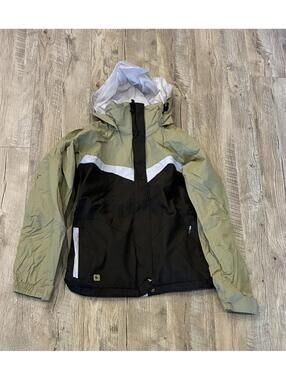 Men's Colorblock Hooded Jacket